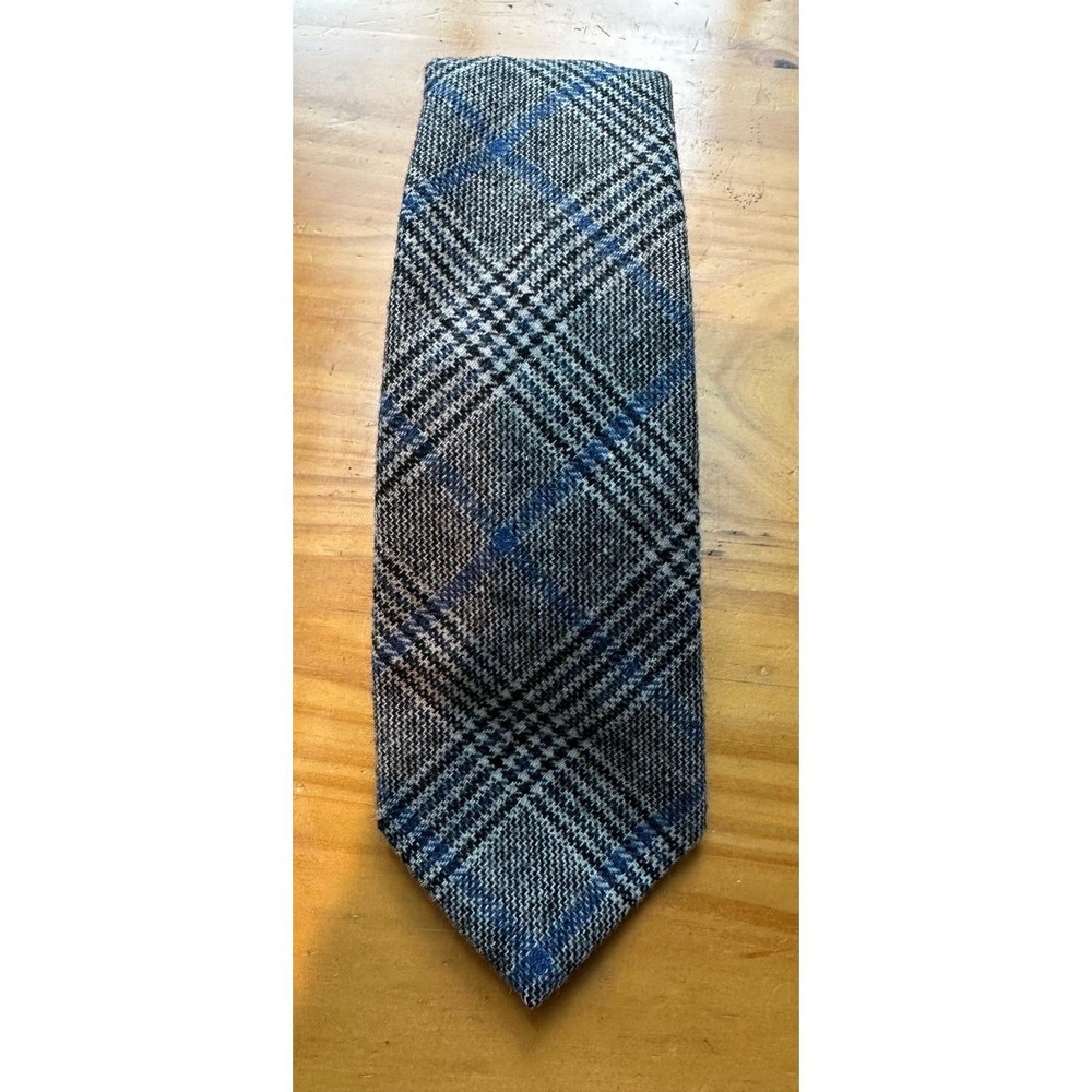 Men's Tartan Plaid Wool Blend Necktie Classic 58 x 3"